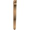 Ekena Millwork Funston Arts & Crafts Rough Sawn Bracket, Western Red Cedar, 4"W x 36"D x 48"H BKT04X36X48FST03RWR - alternate 2
